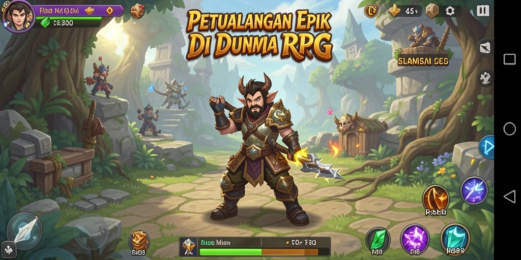 Gameplay F08 yang menghadirkan pertarungan epik dan eksplorasi mendalam.