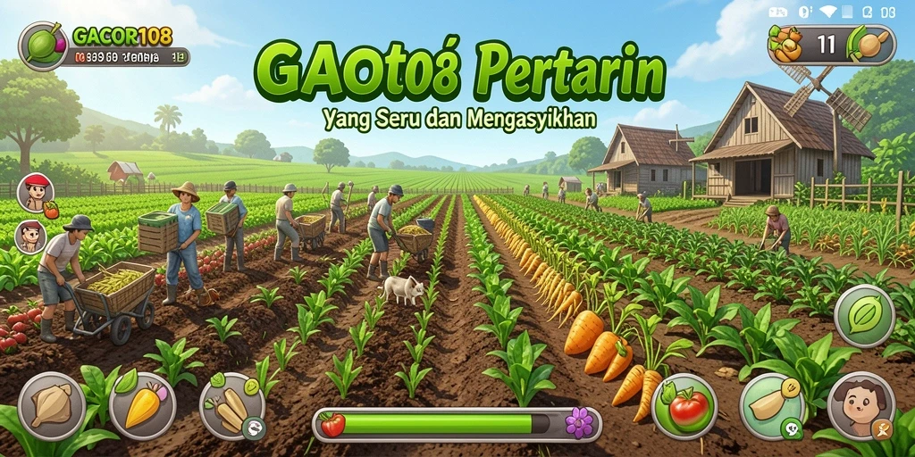 Tampilan gameplay GACOR108 yang seru dan interaktif.
