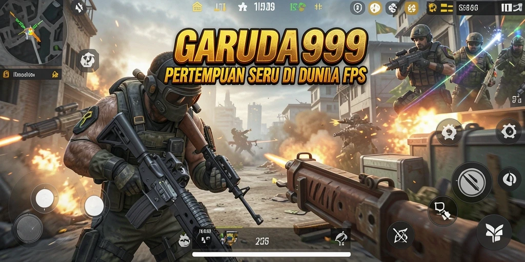 Tampilan menarik dari gameplay intens GARUDA999.