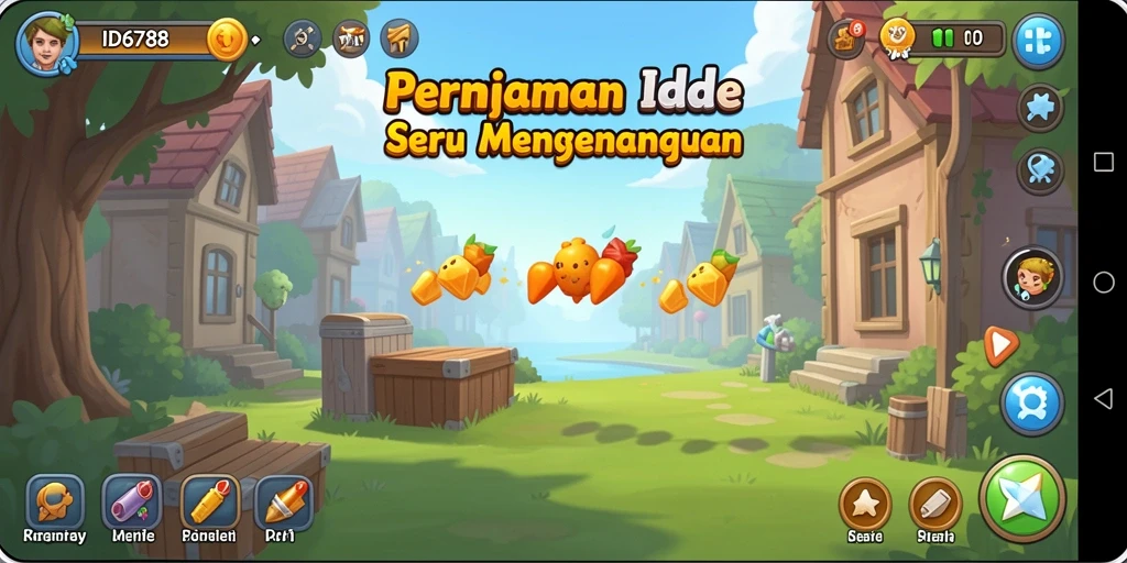 Screenshot utama ID6788 menunjukkan gameplay santai yang menyenangkan.