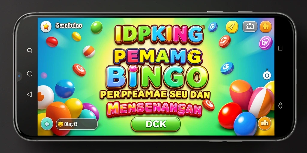 Tampilan gameplay IDPKING yang menggembirakan dalam permainan Bingo.