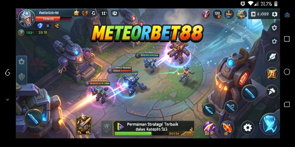Gameplay seru dan strategi mendalam di METEORBET88.
