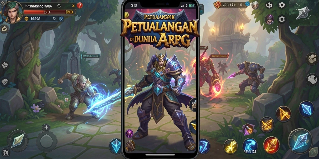 Screenshot gameplay S13 menampilkan aksi seru dalam pertarungan ARPG.