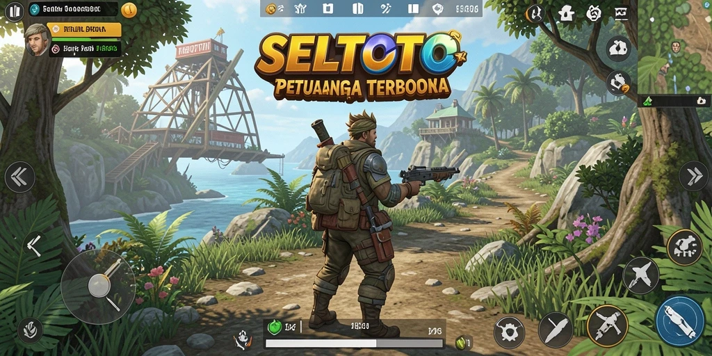 Tampilan gameplay Open World yang menakjubkan di SELTOTO.
