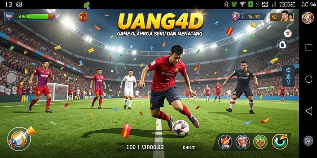 Tampilan gameplay UANG4D yang menarik dan dinamis.